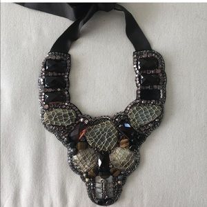 Oscar de la Renta statement necklace